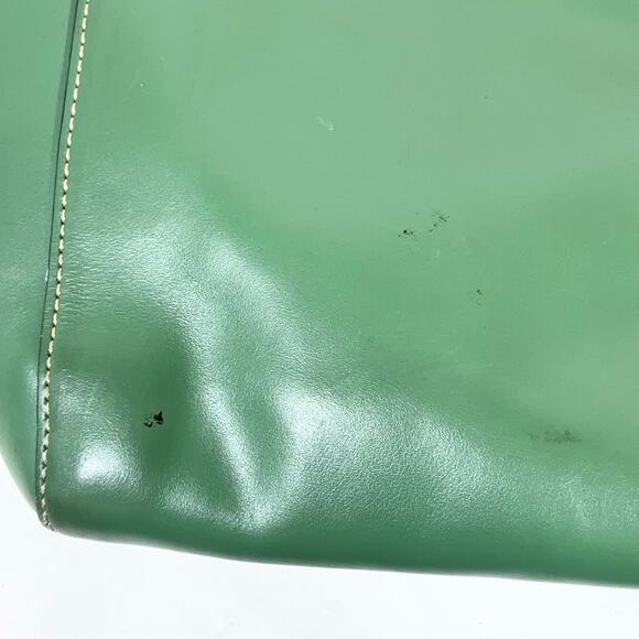 Dooney & Bourke Ashton Shoulder Tote Bag Large Ivy Green Smooth Leather Gold - Picture 10 of 16